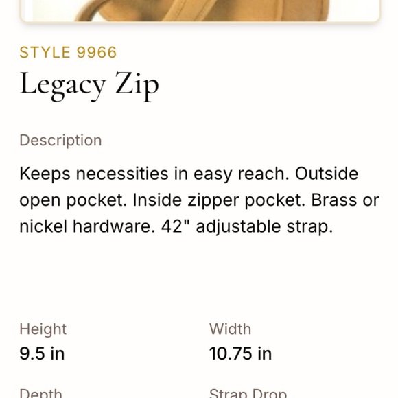 Coach 9966 Black Legacy Zip
Made in Costa Rica! - Picture 5 of 6